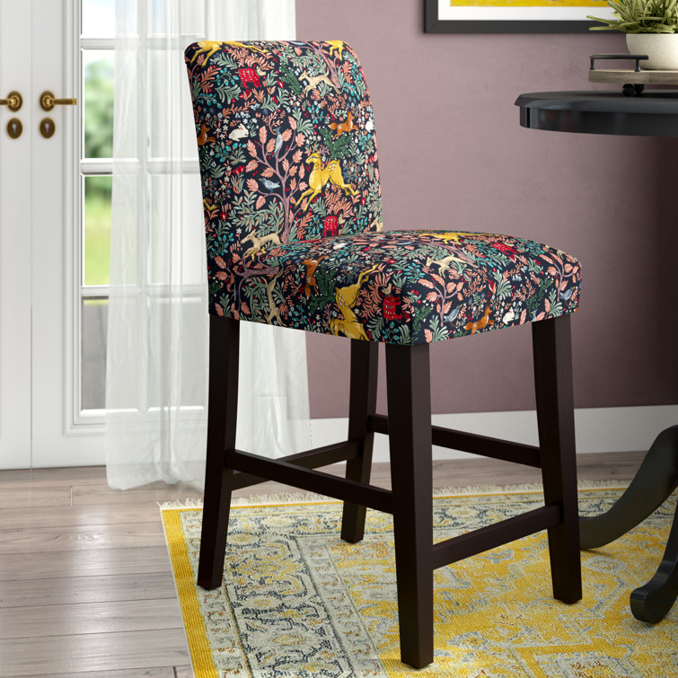 Floral best sale bar stools